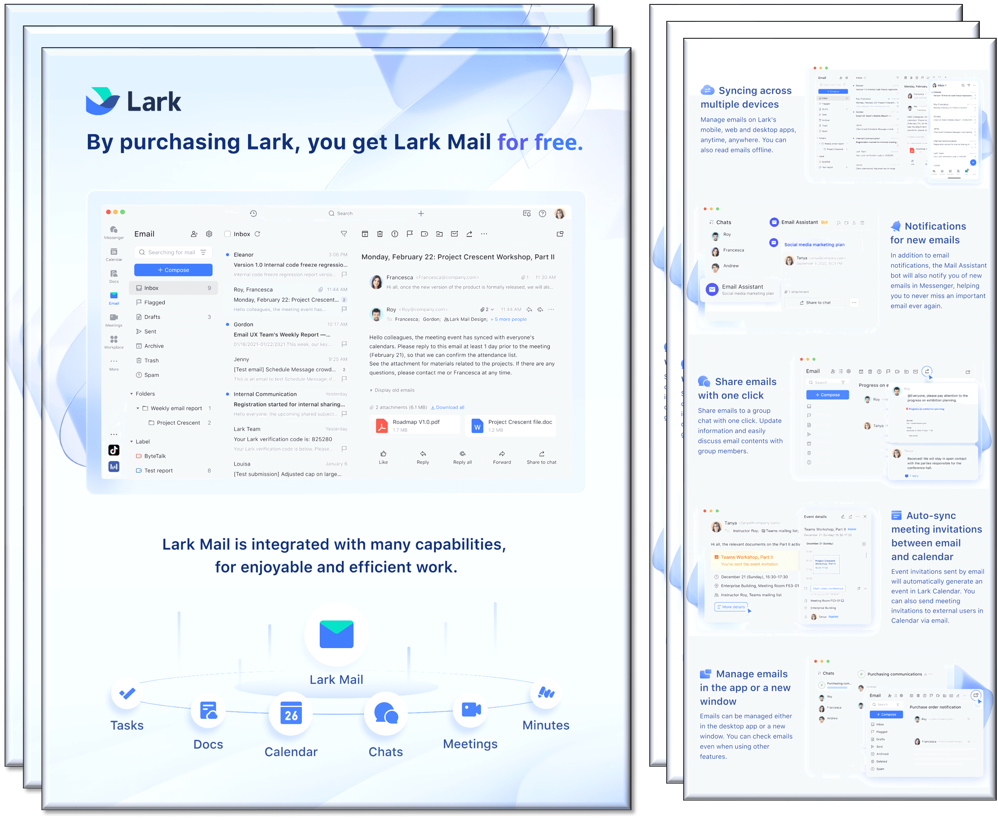 Lark Mail One Pager